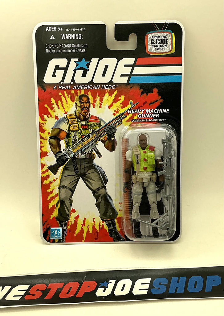 2008 25TH ANNIVERSARY G.I. JOE ROADBLOCK V17 WAVE 8 NEW SEALED