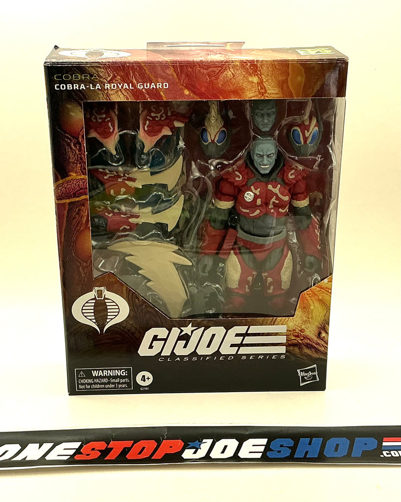 2026 CLASSIFIED G.I. JOE COBRA ROYAL GUARD #191 COBRA-LA 6" FIGURE NEW SEALED