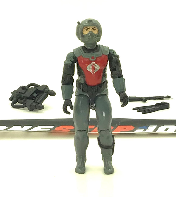 1985 VINTAGE ARAH G.I. JOE COBRA EELS V1 COBRA FROGMAN LOOSE 100% COMPLETE (j)