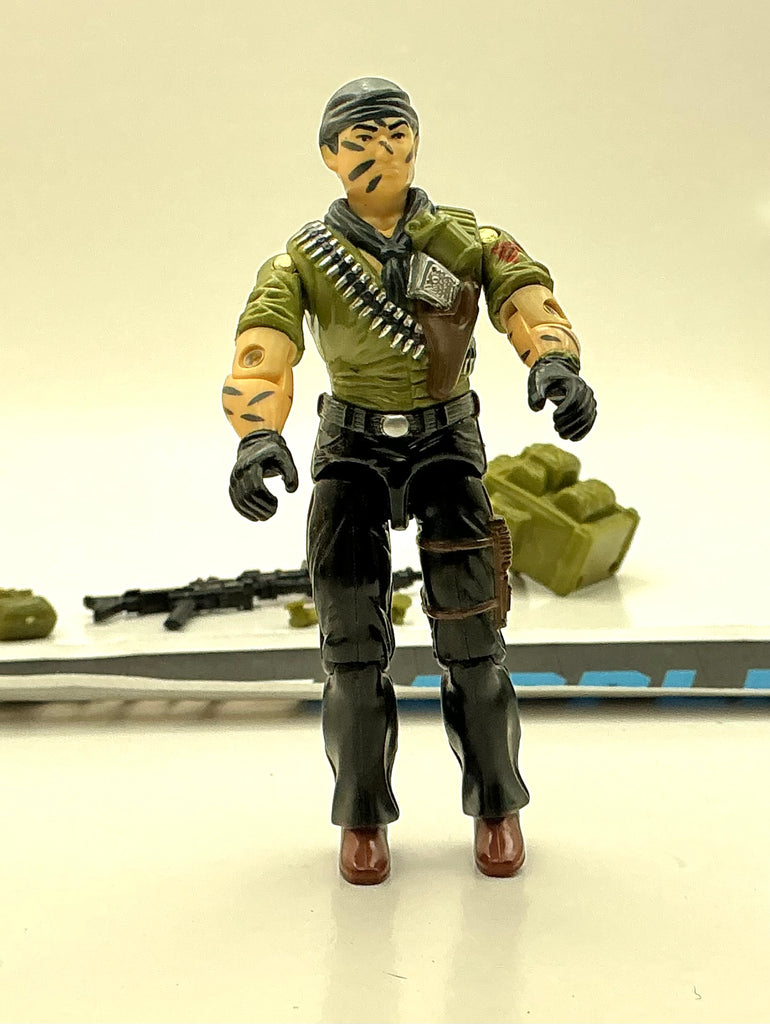 1987 VINTAGE ARAH G.I. JOE TUNNEL RAT V1 E.O.D. LOOSE 100% COMPLETE (g)
