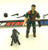 1984 VINTAGE ARAH G.I. JOE MUTT & JUNKYARD V1 K-9 OFFICER & ATTACK DOG LOOSE 100% COMPLETE (f)