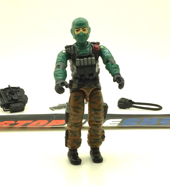 1986 VINTAGE ARAH G.I. JOE BEACHHEAD V1 ARMY RANGER LOOSE 100% COMPLETE (i)