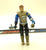 1987 VINTAGE ARAH G.I. JOE KNOCKDOWN V1 BATTLE FORCE 2000 SKY-SWEEPER DRIVER LOOSE 100% COMPLETE (c)
