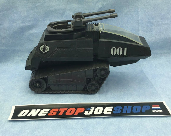 2008 25TH ANNIVERSARY G.I. JOE COBRA H.I.S.S. HISS TANK VEHICLE ONLY NEW LOOSE INCOMPLETE NO DECALS, FILE CARD, BLUEPRINTS