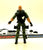 2013 RETALIATION G.I. JOE ROADBLOCK V23 BATTLE-KATA LOOSE 100% COMPLETE + FULL CARD