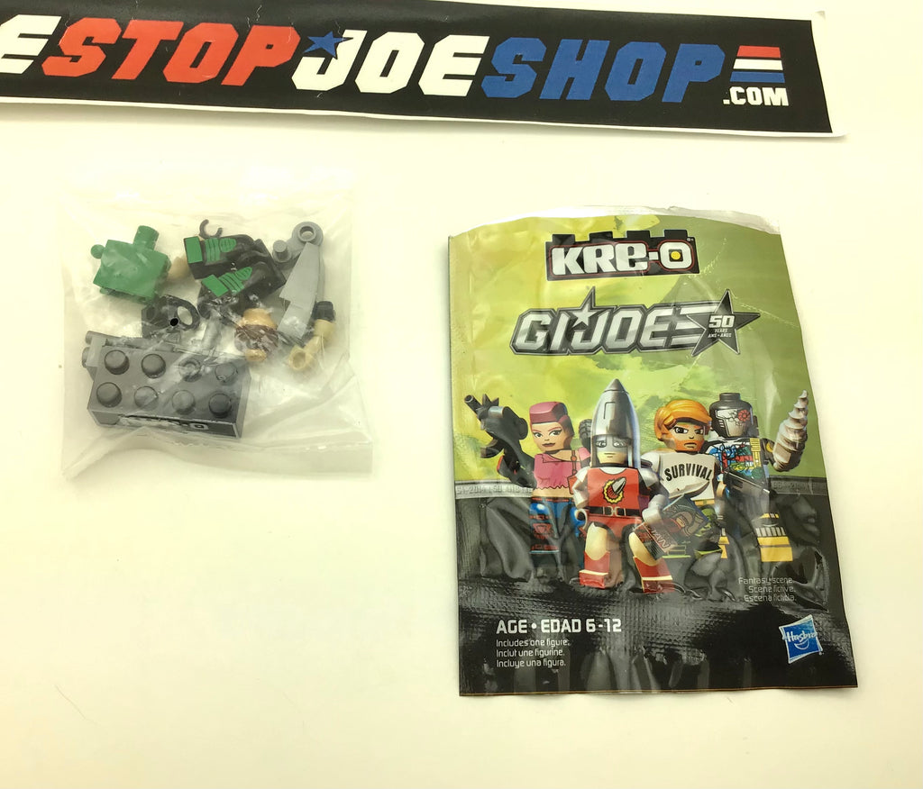 KRE-O G.I. JOE DIAL TONE V1 KREON WAVE 5 COMPLETE NEW SEALED FIGURE CONTENTS NO INSERT