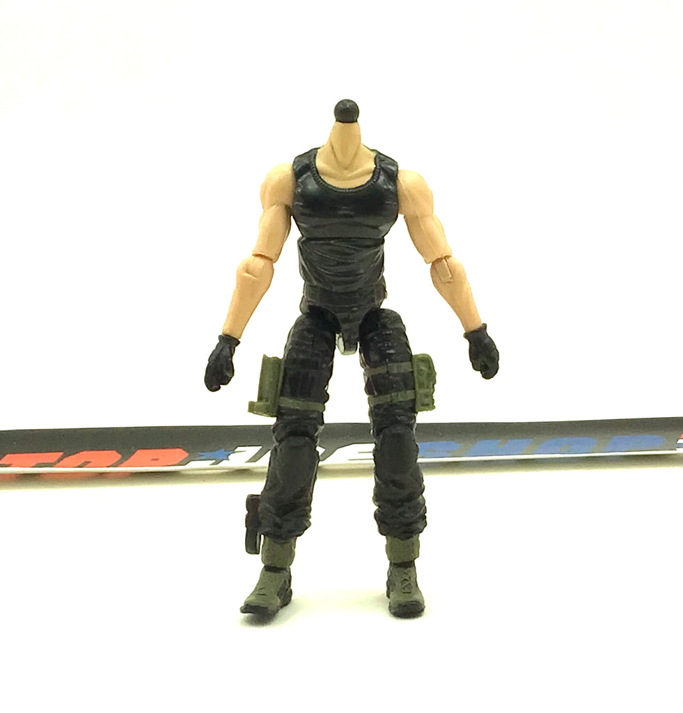 2013 G.I. JOE JOECON CONVENTION EXCLUSIVE NOCTURNAL MUSKRAT V4 BODY PART CUSTOMS