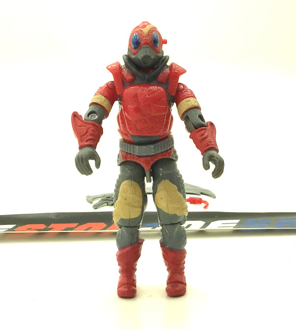 1987 VINTAGE ARAH G.I. JOE COBRA ROYAL GUARD V1 COBRA-LA TEAM LOOSE 100% COMPLETE (a)