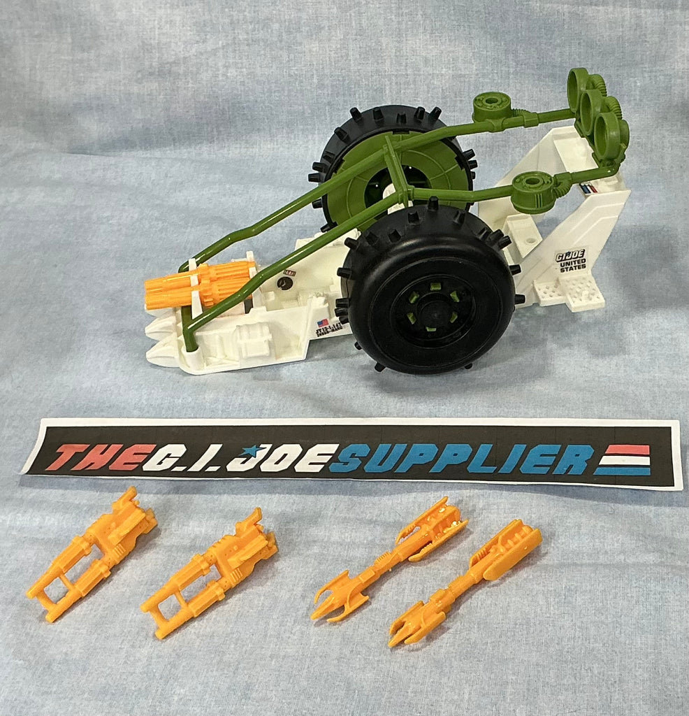 1989 VINTAGE ARAH G.I. JOE ARCTIC BLAST VEHICLE ONLY LOOSE 100% COMPLETE (a)