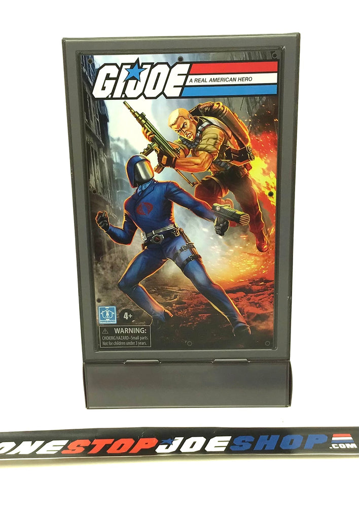 2022 RETRO LINE G.I. JOE COBRA COMMANDER & DUKE HASBRO PULSE 2 PACK O-RING EXCLUSIVE NEW SEALED