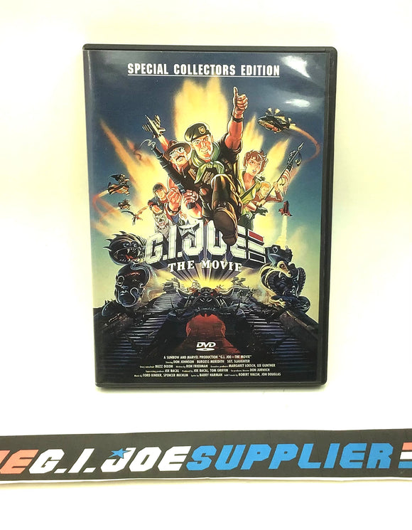 1987 G.I. JOE THE MOVIE DVD VIDEO KID RHINO (2000)