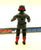 1986 VINTAGE ARAH G.I. JOE COBRA STRATO-VIPER V1 NIGHT RAVEN PILOT LOOSE 100% COMPLETE (c)