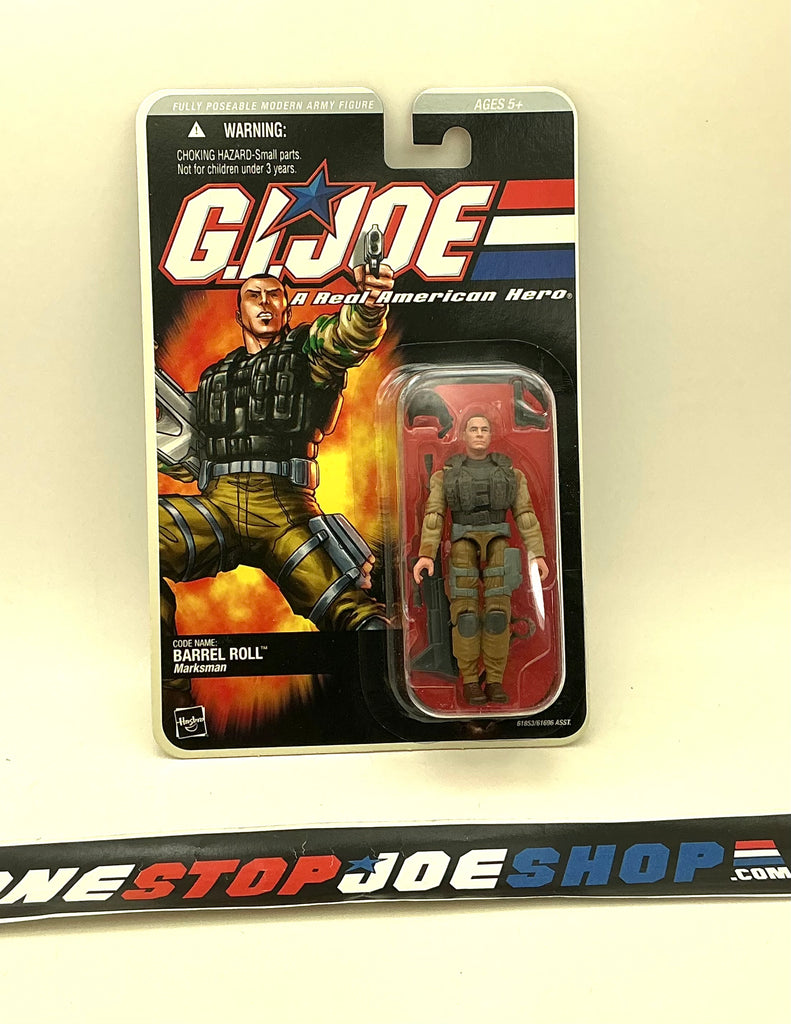 2005 DTC G.I. JOE BARREL ROLL V3 MARKSMAN NEW SEALED (b)