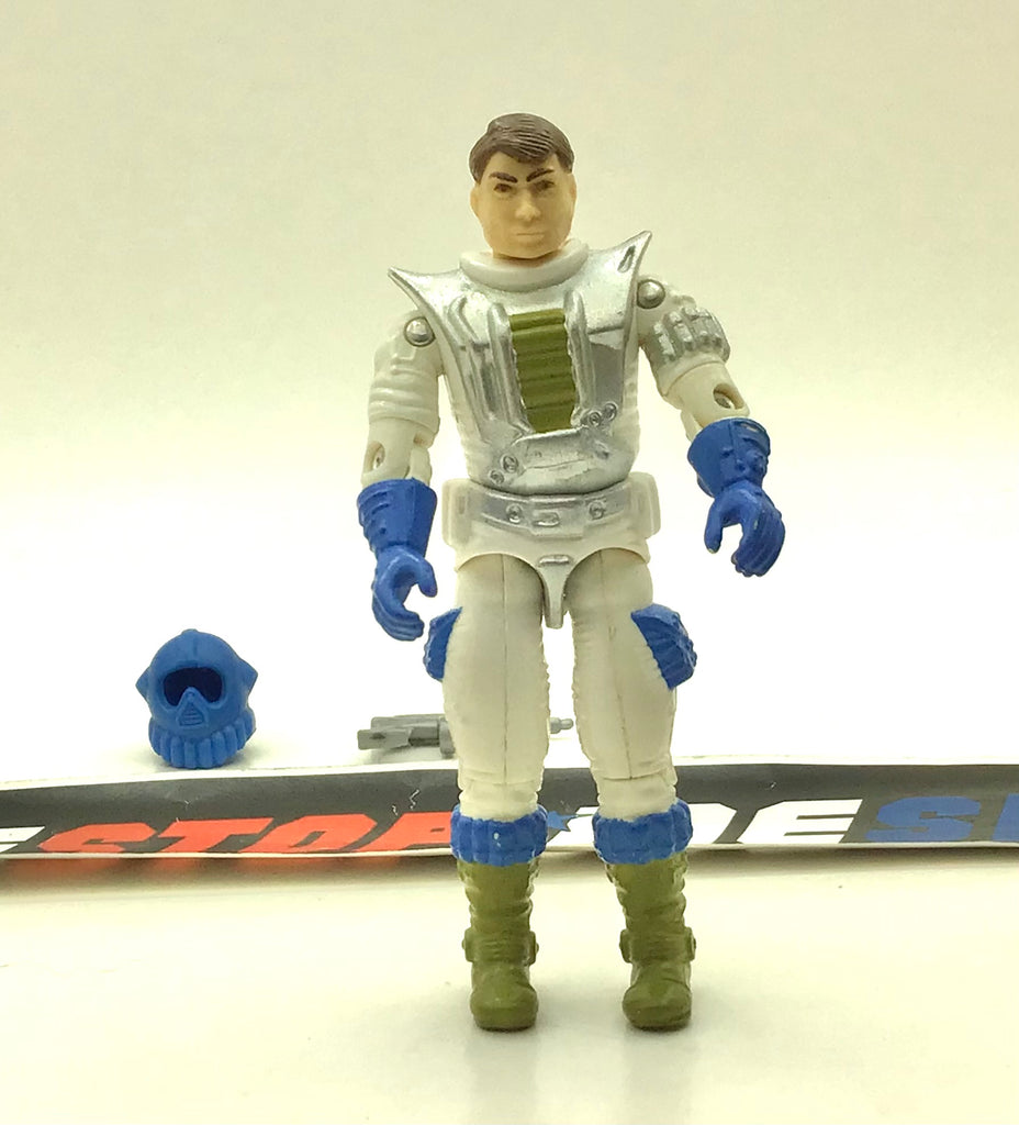 1987 VINTAGE ARAH G.I. JOE MAVERICK V1 BATTLE FORCE 2000 VECTOR PILOT LOOSE 100% COMPLETE (c)