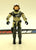 1986 VINTAGE ARAH G.I. JOE SLIP-STREAM V1 CONQUEST X-30 PILOT LOOSE 100% COMPLETE (j)