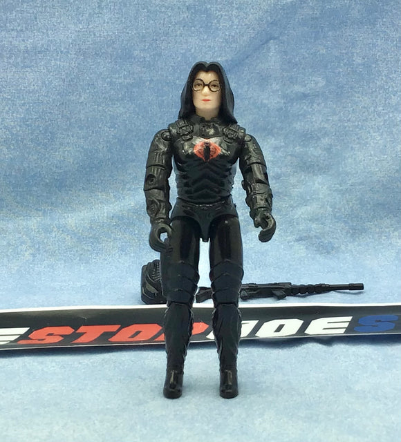 1984 VINTAGE ARAH G.I. JOE COBRA BARONESS V1 INTELLIGENCE OFFICER LOOSE 100% COMPLETE (f)