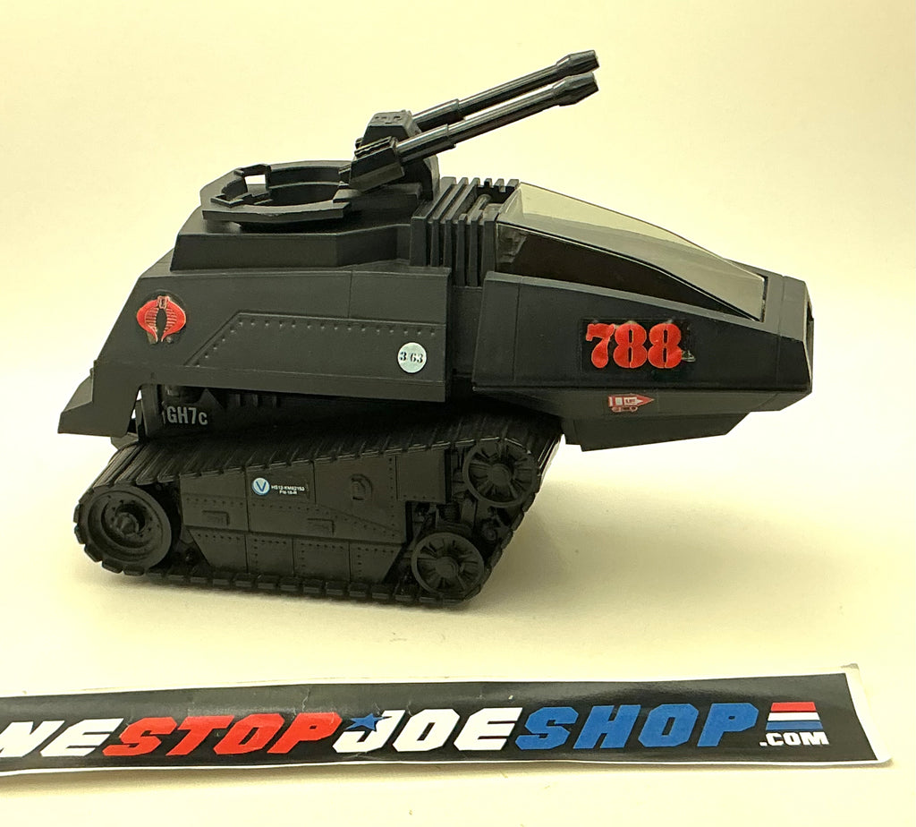 1983 VINTAGE ARAH COBRA H.I.S.S. HISS TANK VEHICLE ONLY LOOSE 100% COMPLETE (b) TURRET WORKS