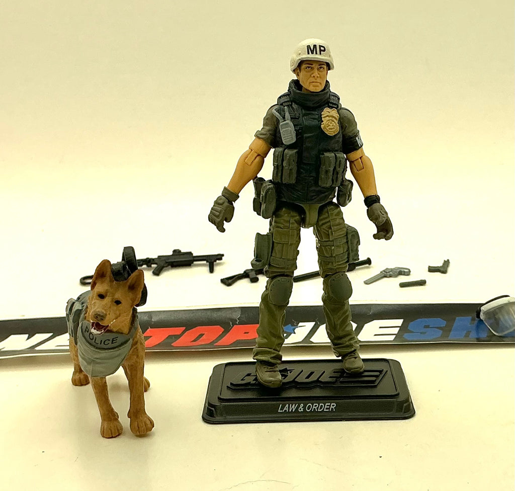 2011 30TH ANNIVERSARY RENEGADES G.I. JOE LAW & ORDER V6 LOOSE 100% COMPLETE + FULL CARD (b)