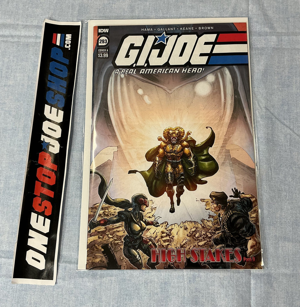 IDW PUBLISHING G.I. JOE A REAL AMERICAN HERO (2010-2022) ISSUE #293 [COVER A WILLIAMS II] COMIC BOOK JUNE 2022