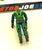 1991 VINTAGE ARAH G.I. JOE MAJOR ALTITUDE V1 BATTLE COPTER PILOT LOOSE 100% COMPLETE (d)