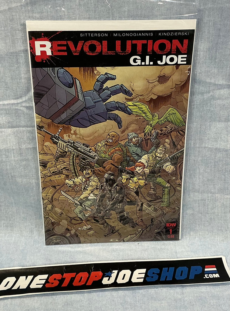 IDW PUBLISHING G.I. JOE: REVOLUTION (2016) ISSUE #1 ONE-SHOT [COVER A CONLEY] COMIC BOOK NOVEMBER 2016