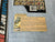 1983 VINTAGE ARAH G.I. JOE TORPEDO V1 FILE CARD W/ CARD BACK