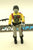 1989 VINTAGE ARAH G.I. JOE COBRA PYTHON CRIMSON GUARD V2 ELITE TROOPER LOOSE 100% COMPLETE (b)