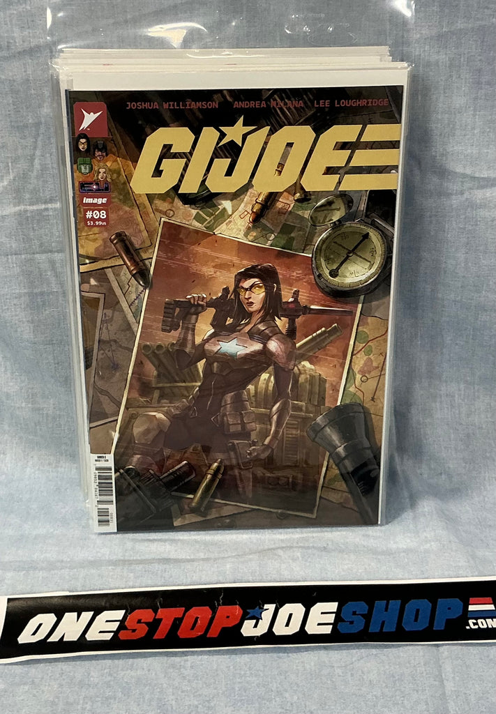 IMAGE SKYBOUND COMICS G.I. JOE (2024-ONGOING) ISSUE #8 [COVER C RI 1:10 QUAH] COMIC BOOK JUNE 2025