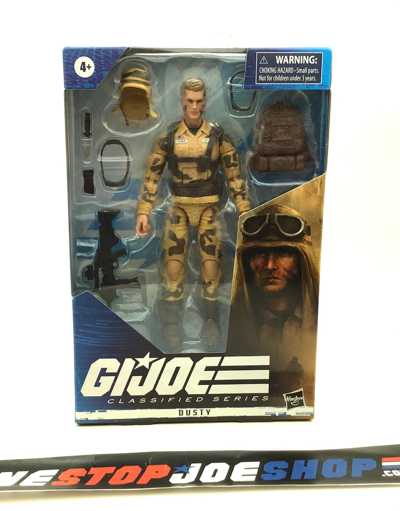 2022 CLASSIFIED G.I. JOE DUSTY #49 6" FIGURE NEW SEALED