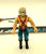 1987 VINTAGE ARAH G.I. JOE COBRA BIG BOA V1 COBRA TRAINER LOOSE 100% COMPLETE (c)