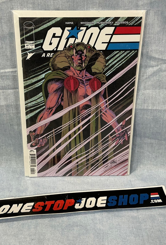 IMAGE SKYBOUND COMICS G.I. JOE A REAL AMERICAN HERO (1982-1994) ISSUE #49 HAMA FILES EDITION REPRINT [COVER B MOONEYHAM] COMIC BOOK  2026