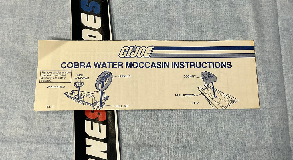 1984 VINTAGE ARAH WATER MOCCASIN VEHICLE BLUEPRINTS (c)