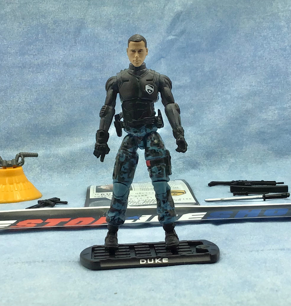 2009 ROC G.I. JOE DUKE V40 CITY STRIKE LOOSE 100% COMPLETE + F/C