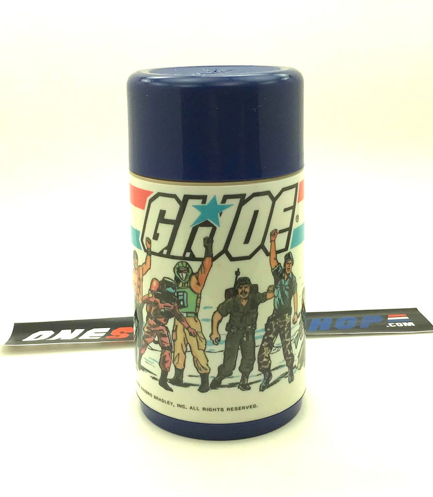 1985 VINTAGE ARAH G.I. JOE ALADDIN THERMOS COMPLETE (a)