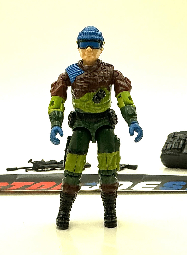 1989 VINTAGE ARAH G.I. JOE LOW LIGHT V2 SGT. SLAUGHTER’S MARAUDER LOOSE 100% COMPLETE (d)