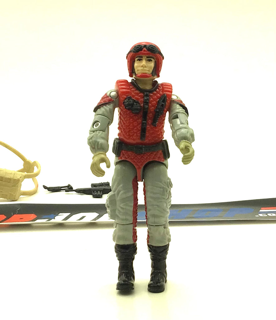 1987 VINTAGE ARAH G.I. JOE CRAZYLEGS V1 ASSAULT TROOPER LOOSE 100% COMPLETE (d)