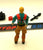 1989 VINTAGE ARAH G.I. JOE DOWNTOWN V1 MORTAR MAN LOOSE 100% COMPLETE (c)