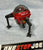 1987 VINTAGE ARAH G.I. JOE COBRA POGO BALLISTIC BATTLE BALL VEHICLE LOOSE 100% COMPLETE (d)