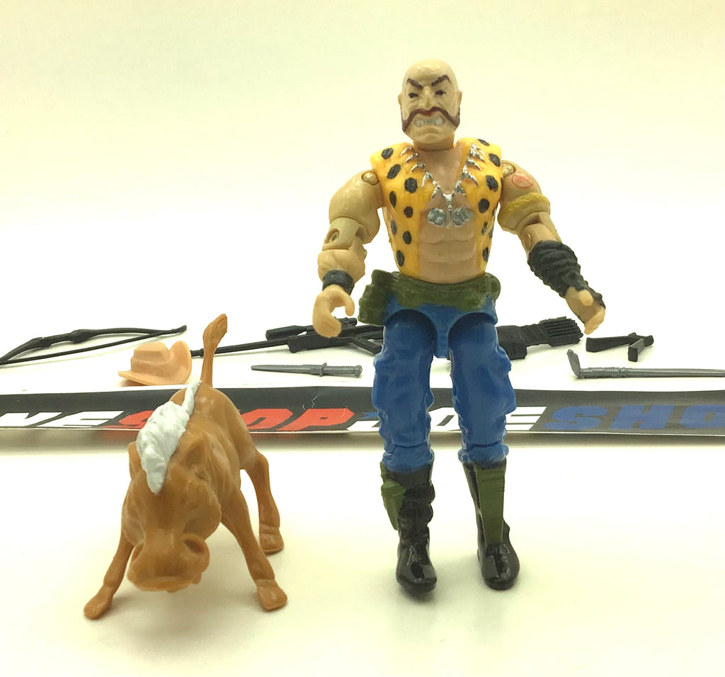 1989 VINTAGE ARAH G.I. JOE DREADNOK GNAWGAHYDE V1 DREADNOK LOOSE 100% COMPLETE (b)