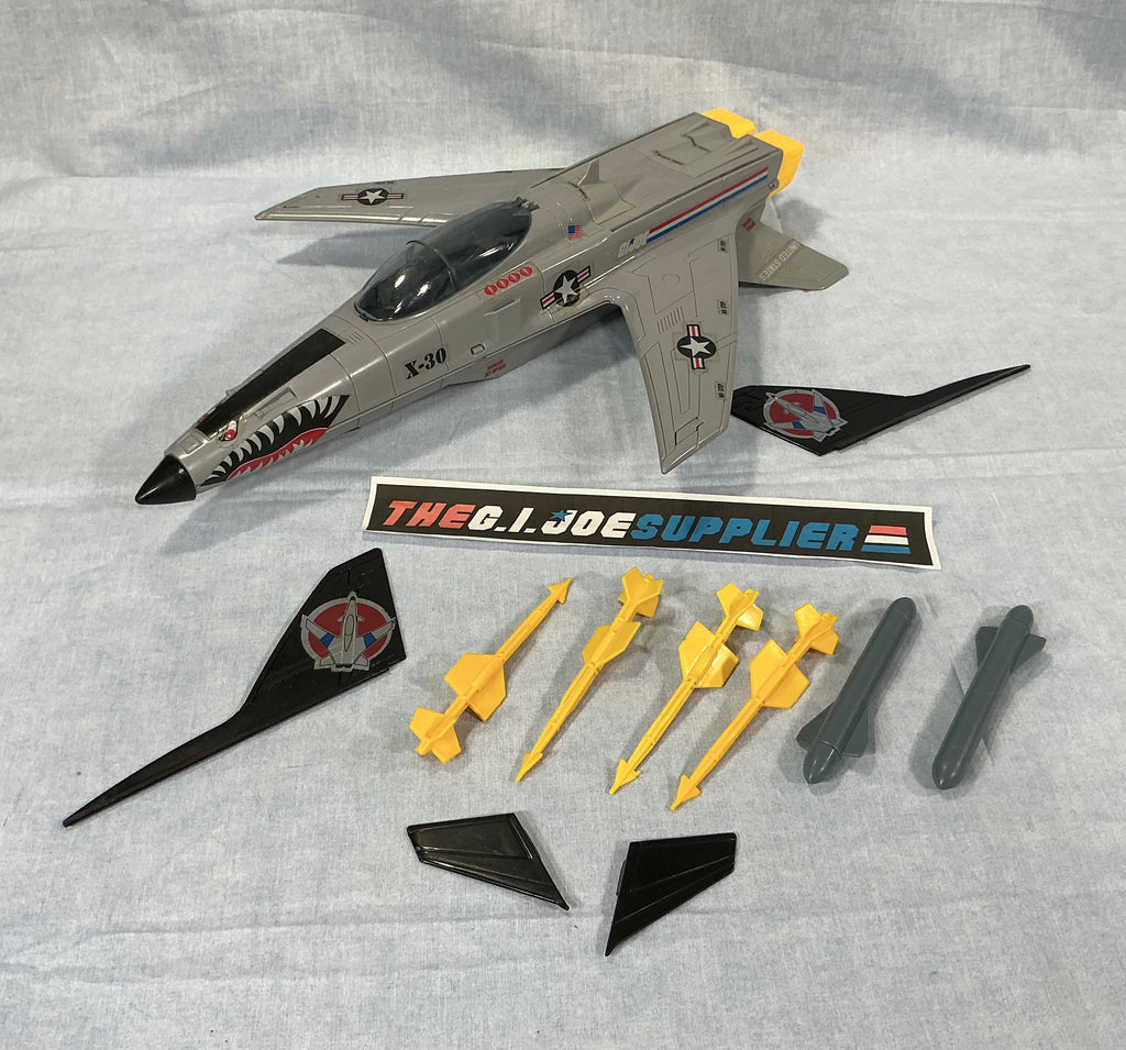 1986 VINTAGE ARAH G.I. JOE CONQUEST X-30 VEHICLE ONLY LOOSE 100% COMPLETE (e)