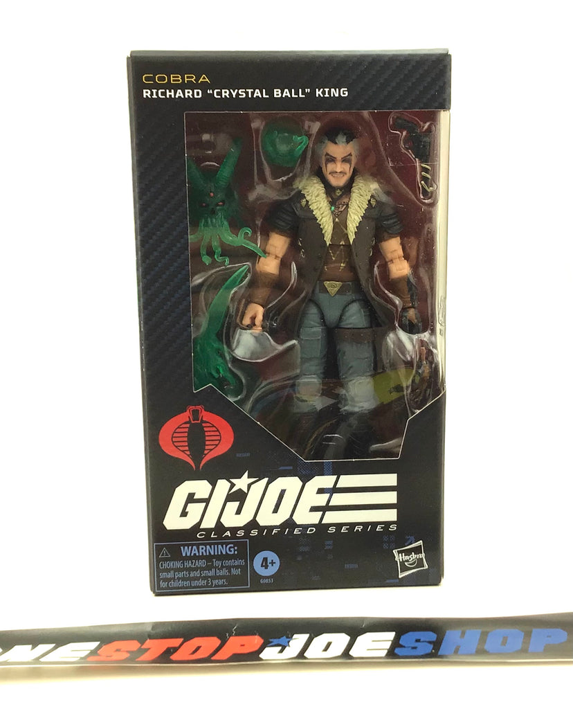 2025 CLASSIFIED G.I. JOE COBRA CRYSTAL BALL #159 6" FIGURE HASBRO WAL-MART EXCLUSIVE NEW SEALED