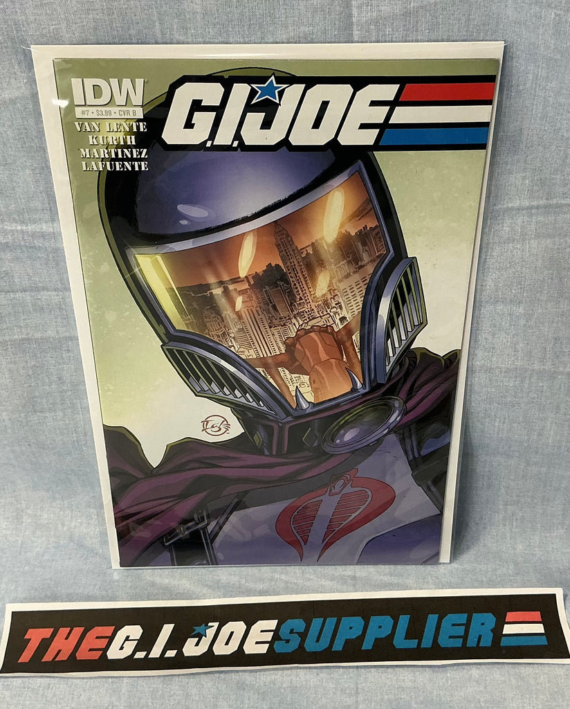 IDW PUBLISHING G.I. JOE V3 (2013-2014) ISSUE #7 [COVER B] COMIC BOOK AUGUST 2013