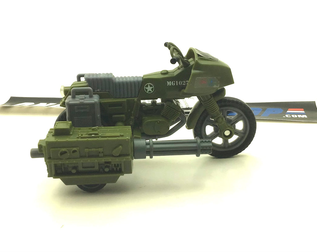 2008 25TH ANNIVERSARY G.I. JOE RAM MOTORCYCLE VEHICLE ONLY NEW LOOSE INCOMPLETE (d)