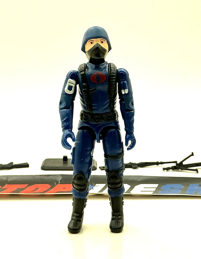 2022 RETRO LINE G.I. JOE COBRA ENEMY TROOPER HASBRO PULSE O-RING EXCLUSIVE LOOSE 100% COMPLETE W/ EXTRAS NO F/C