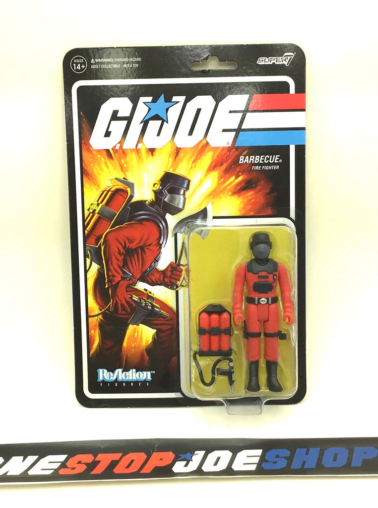 2023 SUPER7 REACTION G.I. JOE BARBECUE V1 NEW SEALED