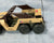 1988 VINTAGE ARAH G.I. JOE DESERT FOX 6 WD JEEP VEHICLE ONLY LOOSE 100% COMPLETE (e)