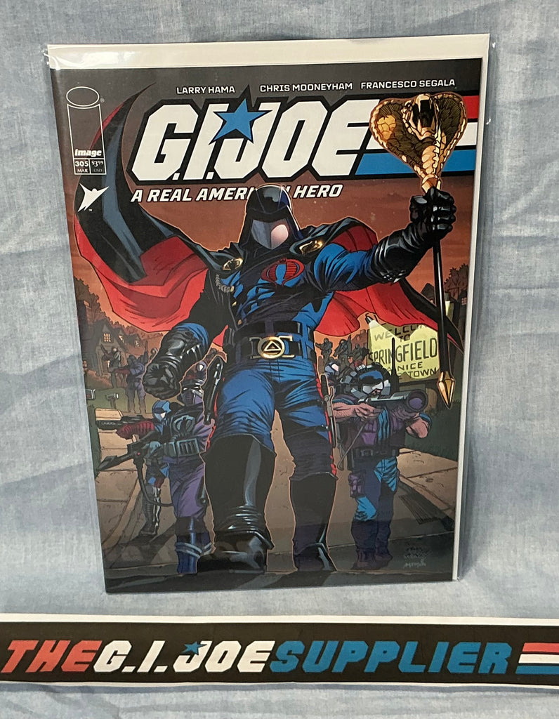 IMAGE SKYBOUND COMICS G.I. JOE A REAL AMERICAN HERO (2023-ONGOING) ISSUE #305 [COVER A KUBERT] COMIC BOOK MARCH 2024