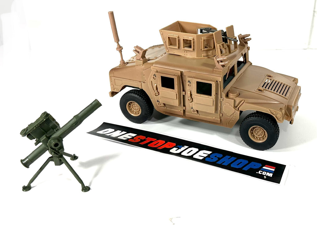 ELITE FORCE M1114 UP-ARMORED HUMVEE 3 3/4" SCALE MILITARY VEHICLE COMPLETE