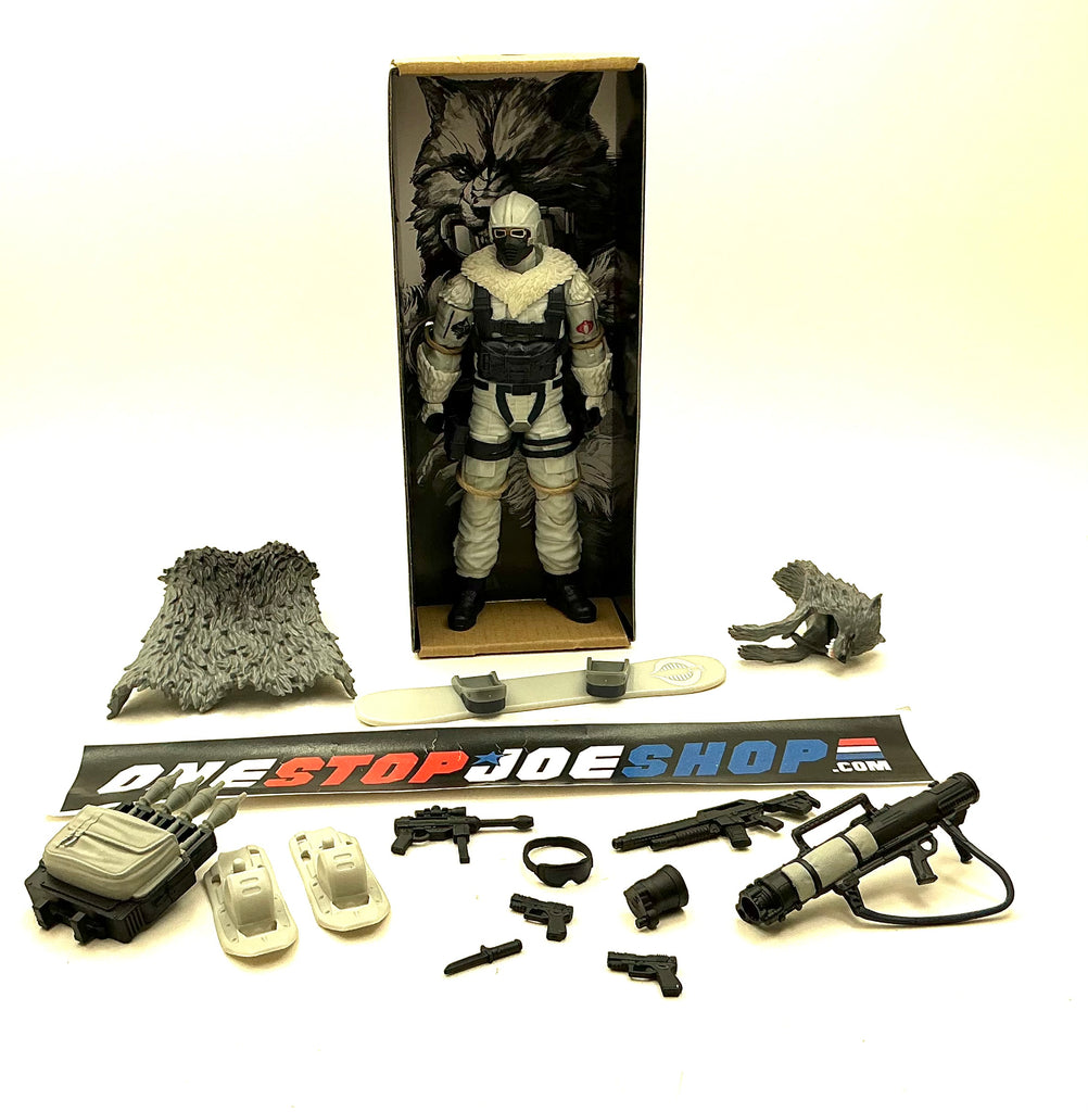 2023 CLASSIFIED G.I. JOE COBRA SNOW SERPENT #93 6” FIGURE HASBRO PULSE EXCLUSIVE NEW LOOSE 100% COMPLETE