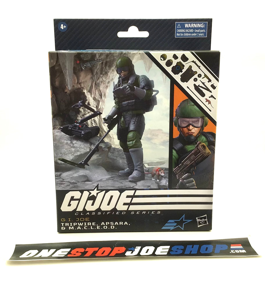 2024 CLASSIFIED G.I. JOE TRIPWIRE #78 6” FIGURE HASBRO PULSE EXCLUSIVE NEW SEALED